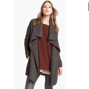 Vince Wool Honeycomb Cardigan